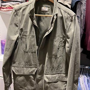 Hoover Utility Faded Olive Men's Marine Layer Barn Jacket - Size M
